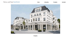 Desktop Screenshot of kahlfeldt-architekten.de